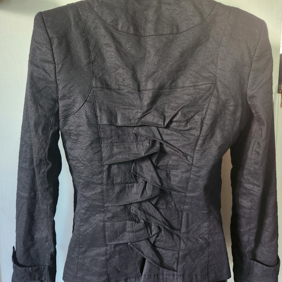Nicole Miller Moto Biker Jacket Sz S - Picture 5 of 6